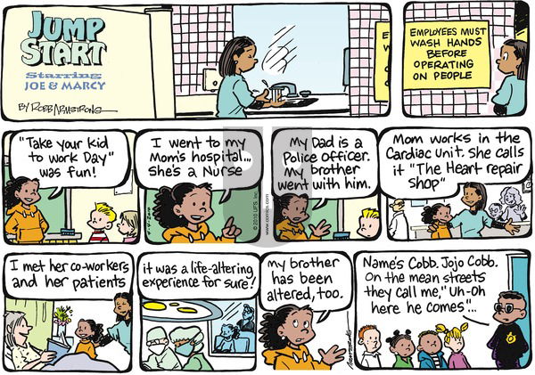 JumpStart on Sunday April 4, 2010 Comic Strip