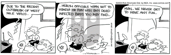 Soup to Nutz - Old on Monday December 27, 2004 Comic Strip