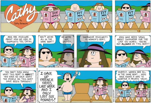 Cathy Classics on Sunday June 24, 2012 Comic Strip