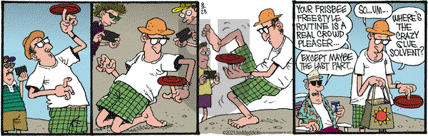 Monty on Saturday August 28, 2021 Comic Strip