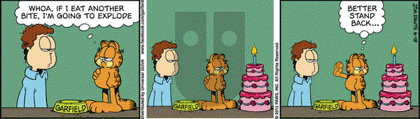 Garfield - Tuesday June 19, 2012 Comic Strip