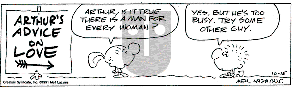 Miss Peach on Tuesday April 1, 2025 Comic Strip