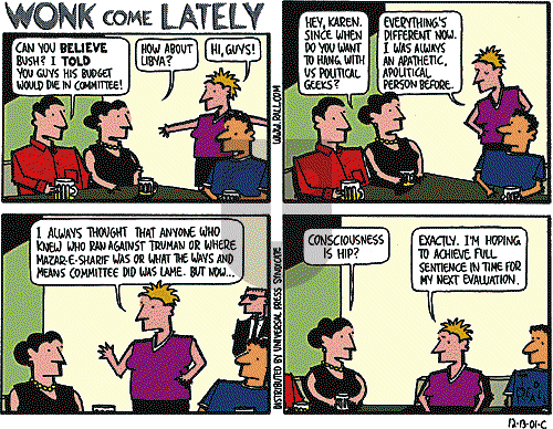 Ted Rall on Monday December 17, 2001 Comic Strip