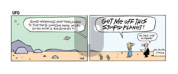 UFO on Friday March 7, 2025 Comic Strip
