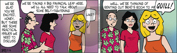 Luann on Thursday July 16, 2015 Comic Strip