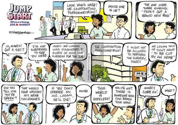 JumpStart on Sunday August 11, 2002 Comic Strip
