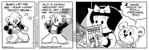 Nancy on Thursday June 22, 2006 Comic Strip