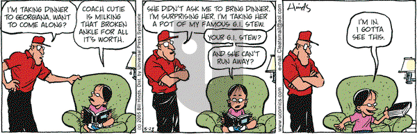 Cleats on Monday May 23, 2005 Comic Strip
