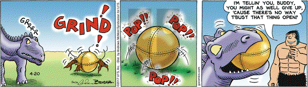 Alley Oop on Thursday April 20, 2017 Comic Strip