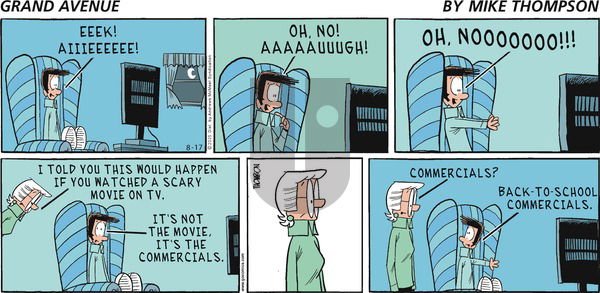 Grand Avenue on Sunday August 17, 2025 Comic Strip