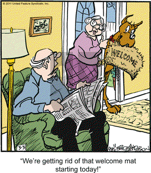 Marmaduke on Thursday March 3, 2011 Comic Strip