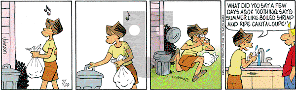 Arlo and Janis on Monday July 20, 2015 Comic Strip