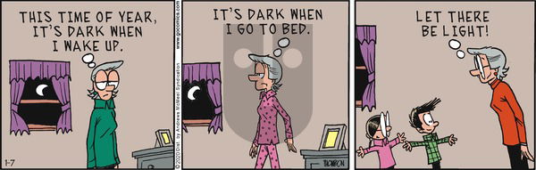 Grand Avenue on Sunday January 7, 2024 Comic Strip