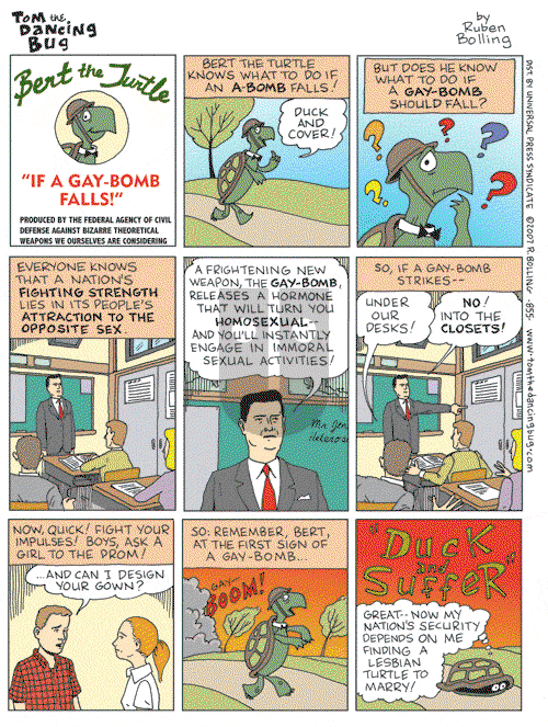 Tom the Dancing Bug on Saturday June 23, 2007 Comic Strip