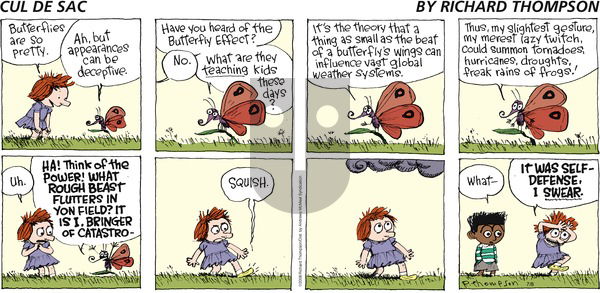 Cul de Sac on Sunday July 8, 2018 Comic Strip