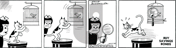 Nancy on Friday May 20, 1949 Comic Strip