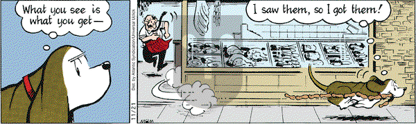Fred Basset - Saturday November 21, 2009 Comic Strip