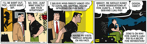 Rip Haywire on Thursday July 2, 2015 Comic Strip