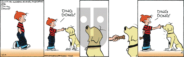 Red and Rover on Friday April 13, 2018 Comic Strip