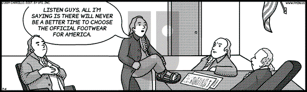 F Minus on Saturday July 4, 2009 Comic Strip