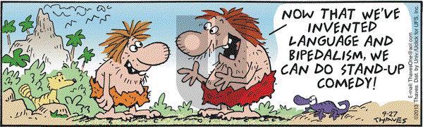 Frank and Ernest on Friday September 27, 2013 Comic Strip