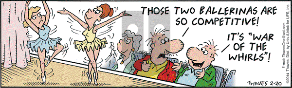 Frank and Ernest on Thursday February 20, 2014 Comic Strip