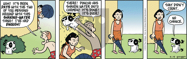 Pooch Cafe on Friday April 19, 2019 Comic Strip