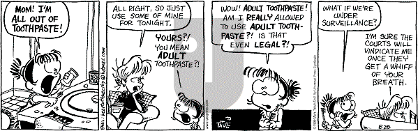 Heart of the City on Saturday August 28, 1999 Comic Strip