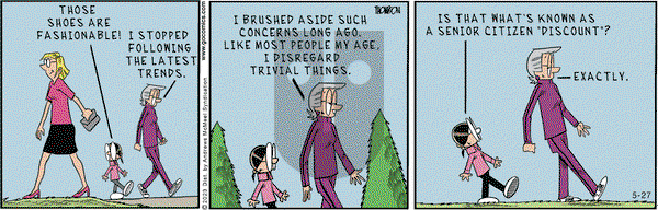 Grand Avenue on Saturday May 27, 2023 Comic Strip