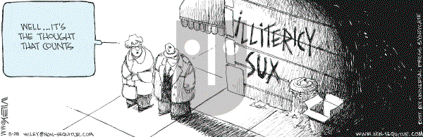 Non Sequitur on Saturday August 28, 2004 Comic Strip