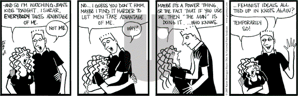 Clear Blue Water on Saturday October 6, 2007 Comic Strip