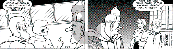 Alley Oop on Tuesday May 20, 2003 Comic Strip