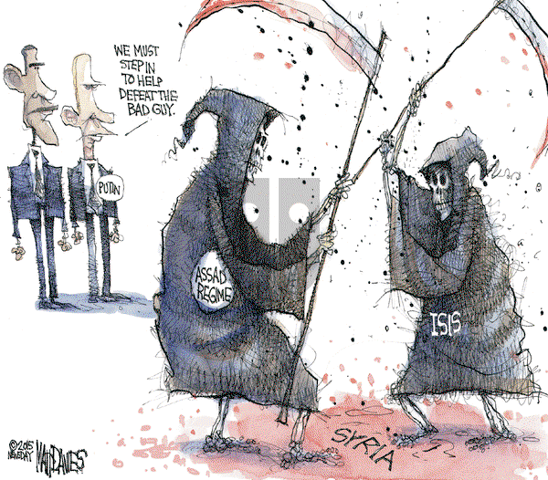 Matt Davies on Monday September 28, 2015 Comic Strip