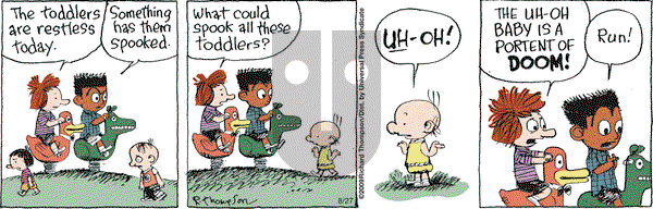 Cul de Sac on Thursday August 27, 2009 Comic Strip