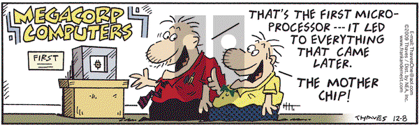 Frank and Ernest on Tuesday December 8, 2009 Comic Strip