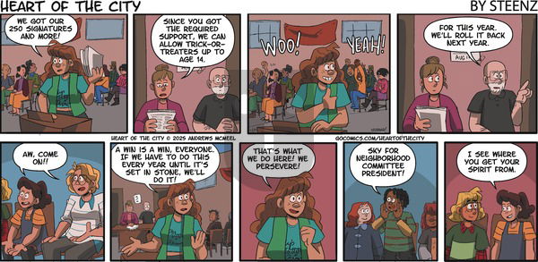 Heart of the City on Sunday October 19, 2025 Comic Strip
