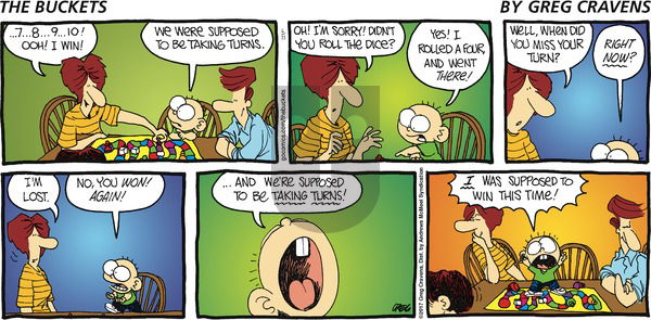 The Buckets on Sunday June 11, 2017 Comic Strip