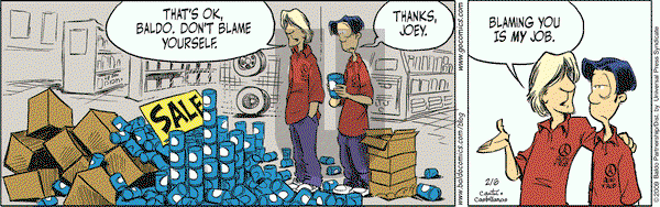 Baldo on Friday February 6, 2009 Comic Strip