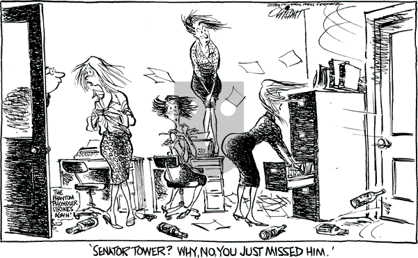 Pat Oliphant - Friday March 3, 1989 Comic Strip