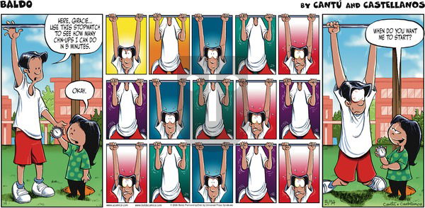 Baldo on Sunday May 14, 2006 Comic Strip