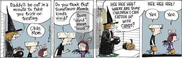 Cul de Sac on Friday November 2, 2018 Comic Strip