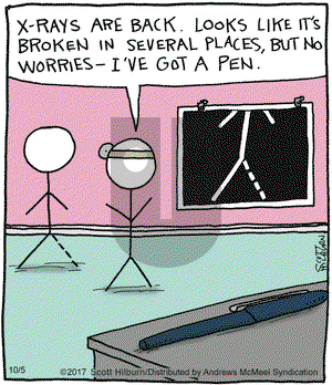 The Argyle Sweater on Thursday October 5, 2017 Comic Strip