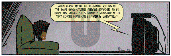 The Boondocks - Thursday April 3, 2003 Comic Strip