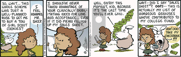 DeFlocked - Saturday March 30, 2013 Comic Strip