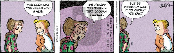 Ginger Meggs on Tuesday March 11, 2025 Comic Strip