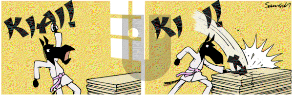 Dark Side of the Horse on Monday January 11, 2016 Comic Strip