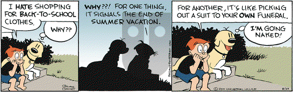 Red and Rover on Tuesday August 23, 2011 Comic Strip
