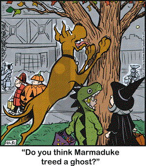 Marmaduke on Tuesday October 31, 2017 Comic Strip