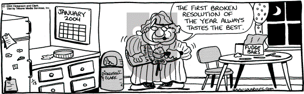 Lola on Tuesday January 13, 2004 Comic Strip