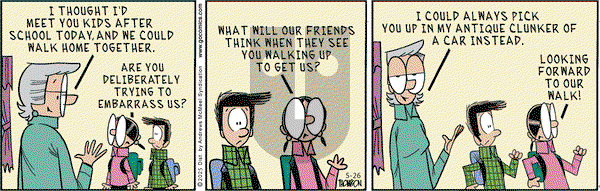 Grand Avenue on Monday May 26, 2025 Comic Strip